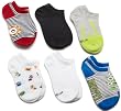 Stride Rite Boys 2-7 Monster No Show 6 Pack Sleepwear