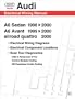 Audi A6 Electrical Wiring Manual: A6 Sedan 1998-2000 A6 Avant 1999-2000 Allroad Quattro 2000
