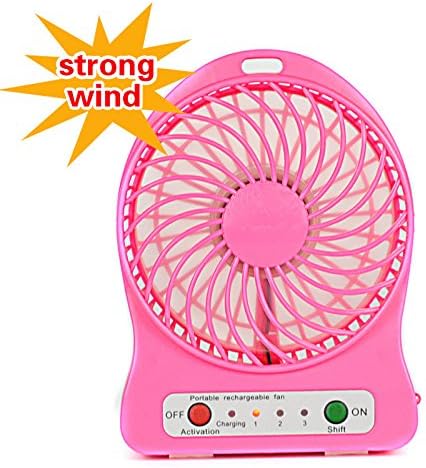 New High quantity Outdoor Protable Mini Cooling Rechargeable USB Desk Portable Pocket Mini Fan Handheld Travel Blower Air Cooler pink color