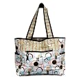 Tulip Tote Diaper Bag- Dots