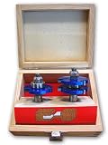 Tongue and Groove router bit set (2 pc), 1/2" shank