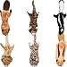 Crazy Critters Stuffing-Free Dog Toys, Set of 6