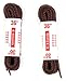 KIWI Classic Shoe Laces, 36-inch, Round, Brown
