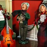 Byers Choice Carolers - Specialty Characters - Waite With French Horn - Retired