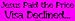 Jesus Paid the Price Visa Declined... Large Bumper Sticker