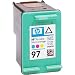 Original HP 97 Large Tri-color Ink Cartridge in Retail Packaging