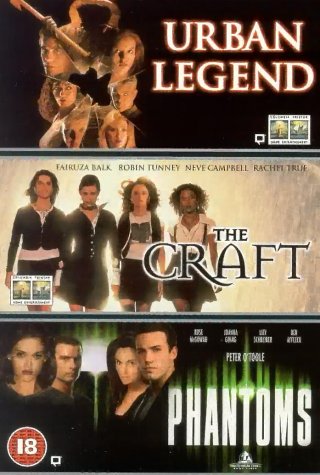 CD-Charts  VHS : Urban Legend / The Craft / Phantoms [1998]