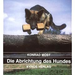 Die Abrichtung des Hundes.