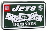 New York Jets NFL Team Double-Six Dominoes (TIN)