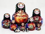 Review Golden Cockerel  / Samovar Russian Nesting Doll 10pc./5