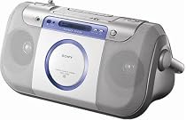 Sony CFD-E100 Portable CD Radio Cassette Recorder
