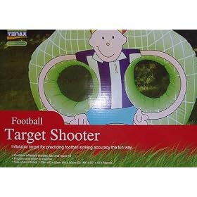 FOOTBALL TARGET SHOOTER GARDEN GAME [Toy]