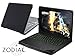 Navitech Black Real Leather Folio Case Cover Sleeve For The Razer Blade 14