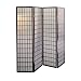 4-Panel Room Divider- Cherry