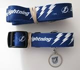 Tampa Bay Lightning Dog Pet Set Leash Collar ID Tag XS