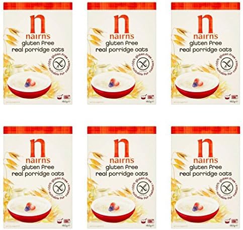 (6 PACK) - Nairns Gluten Free Porridge Oats| 450 g |6 PACK - SUPER SAVER - SAVE MONEY