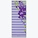 Gaiam Kids Yoga Mat Exercise Mat, Yoga for Kids with Fun Prints - Playtime for Babies, Active & Calm Toddlers and Young Children, Purple Flowers, 3mm