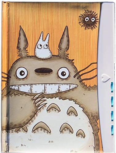 CatRat's Totoro Diary Notepad with a Password Combination and a Pen