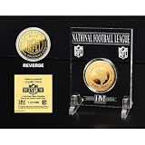 Highland Mint NFL Minnesota Vikings Minnesota Vikings 24KT Gold Game Coin