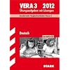 Vergleichsarbeiten Grundschule; Deutsch - VERA 3 mit MP3-CD 2012; Bundesweite Vergleichsarbeiten Klasse 3. �bungsaufgaben mit L�sungen.