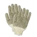 Magid MultiMaster T936 Cotton/Polyester Glove, Two-Sided Plastic Dots, 10" Length