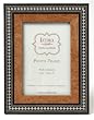 Italian Marquetry Picture Frame, Classic Diamonds Tan