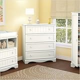 South Shore Savannah Collection 4-Drawer Chest, White