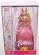 Barbie Princess Doll with Elegant Pink and Gold Masquerade Ball Gown and Accessories (1 Each)