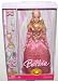 Barbie Princess Doll with Elegant Pink and Gold Masquerade Ball Gown and Accessories (1 Each)