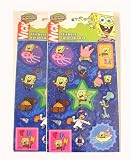 2 pcs Spongebob Squarepants Sticker ( 4 sheets ) - B000EI3SPC