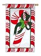 Candycane Regular Size Applique Flag