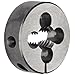 Union Butterfield 2010(UNC) Carbon Steel Round Threading Die, Uncoated (Bright) Finish, 1-1/2" OD, 1/2"-13 Thread Size