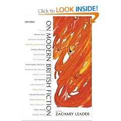On Modern British Fiction
