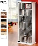 Produkt-Bild: VCM CD / DVD M&ouml;bel "Marino" | Schrank / Regal in 7 Farben (wei&szlig;)