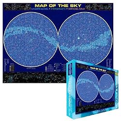 Map of the Sky Puzzle - 1,000 pieces