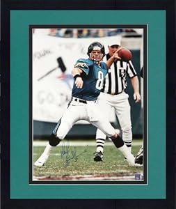 Framed Mark Brunell Jacksonville Jaguars Autographed 16'' x 20'' Passing Photograph - Mounted Memories Certified