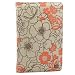 JAVOedge Poppy Book Style Case for Barnes & Noble Nook Color / Nook Tablet (Red Tangerine) - Latest Generation