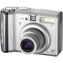 Canon Powershot A520 4MP Digital Camera with 4x Optical Zoom