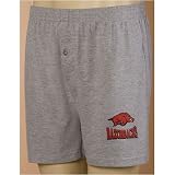 Arkansas Razorbacks NCAA Mens Sport Boxer Shorts (Gray)