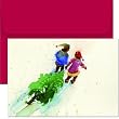 Christmas Tree Watercolor Christmas Cards -