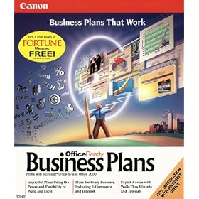 Click here to buy Officeready Business Plans by Canon Software Publishing.