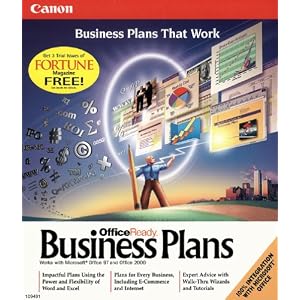 Officeready Business Plans by Canon Software Publishing