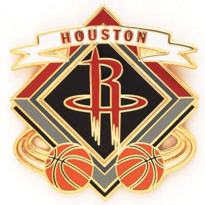 HOUSTON ROCKETS OFFICIAL LOGO LAPEL PIN