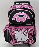 IMAGE OF New Arrival Sanrio Hello Kitty Large Rolling Backpack and Hello Kitty Toothbrush Set