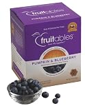 Fruitables Pumpkin & Blueberry Dog Treats, 1.41oz bag (Pack of 6)