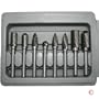 8 PC Double Cut Carbide Bur Dental Lathe Lab Burr