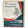 Galaxy Products HW412 Paint Essentials 4-by-12-Foot Canvas Drop Cloth