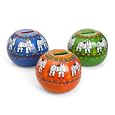 Clay and Paint Assorted Money Bank-Zebra "Here's Mud in your Eye Money Bank [Zebra - Assorted]"