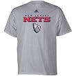 adidas New Jersey Nets Ash True Court T-shirt