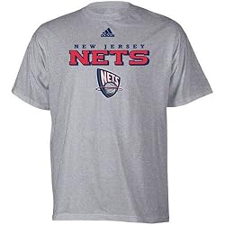 New Jersey Nets Grey adidas True T-Shirt